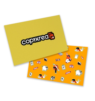 Laid business cards